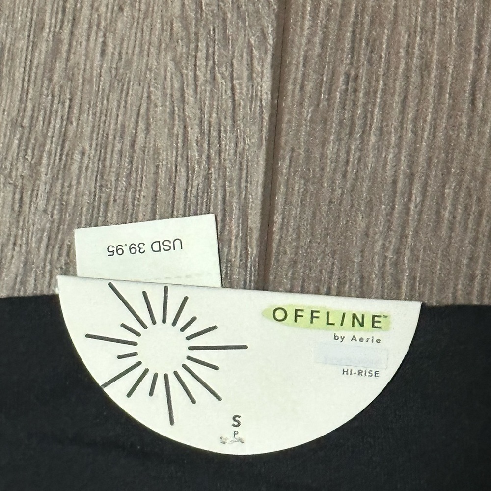 Offline by Aerie OG high waisted cotton flare leggings size small - Picture 2 of 6